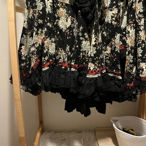 Punk Rave Lolita Floral Lace Kimono - Picture 3 of 7